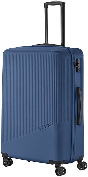 Travelite Bali L Blue suitcase.