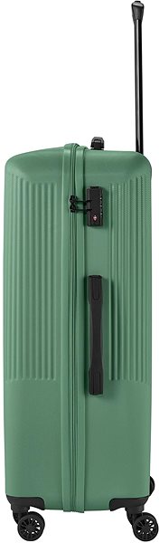Travelite Bali L Green suitcase.