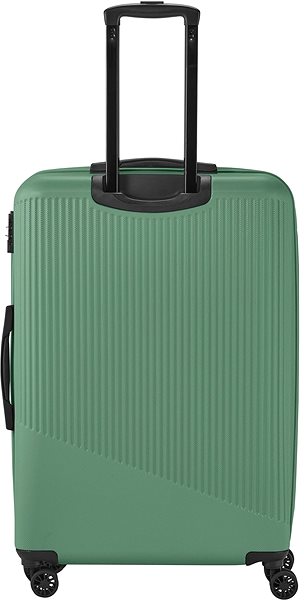 Travelite Bali L Green suitcase.