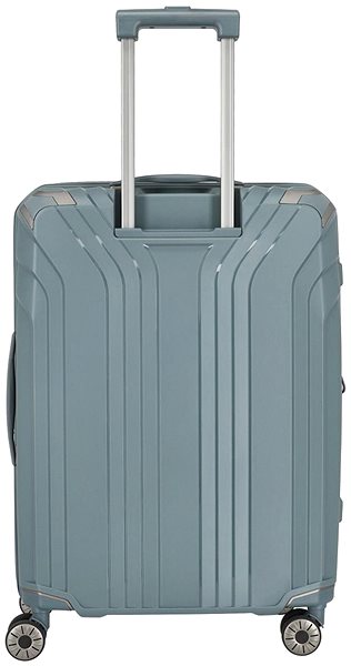 Travelite Elvaa 4w M Blue/grey suitcase .