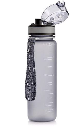 Fľaša na vodu Meteor Tritánová športová fľaša, sivá 500 ml ...
