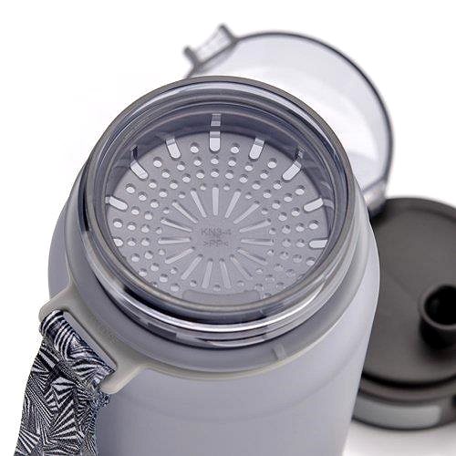 Fľaša na vodu Meteor Tritánová športová fľaša, sivá 500 ml ...