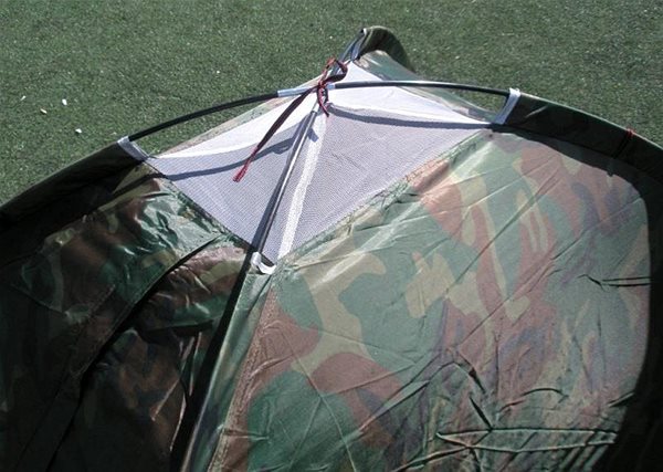 Tent Hiking for max. 2 persons, 2x1,5m, camouflage ...