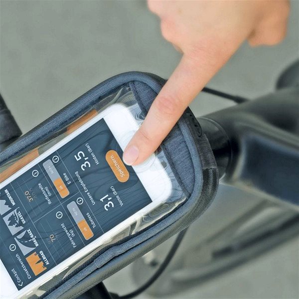 Taška na bicykel SKS Taška na bicykel EXPLORER SMART čierna Vlastnosti/technológia