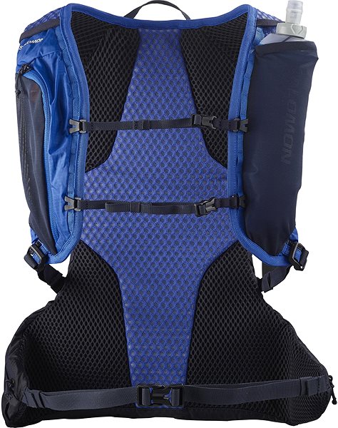 Sporthátizsák Salomon XT 15 szett + víztasak, uniszex, Lapis Blue/Carbon ...