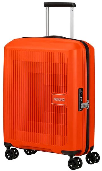 Cestovní kufr American Tourister Aerostep Spinner 55 EXP Bright Orange ...