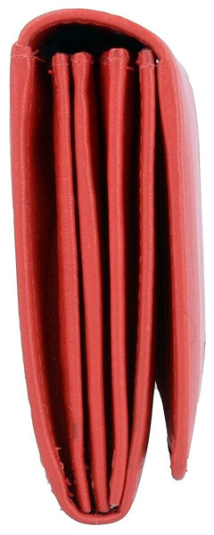 Bugatti Vertice ladies flap wallet, red .