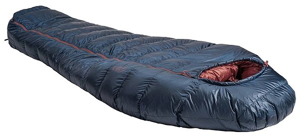 Patizon D 590 L Navy/Red sleeping bag.