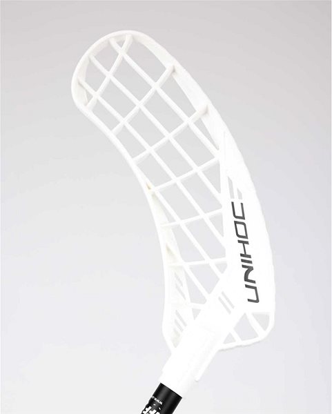 Florbalová hokejka Unihoc EPIC COMPOSITE 29 white/black 92 cm L-23 ...