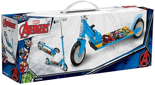 Folding scooter Stamp Kids folding scooter Avengers Hulk .