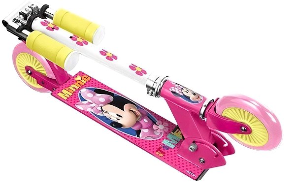 Folding scooter Stamp Kids folding scooter Minnie Mouse pink .