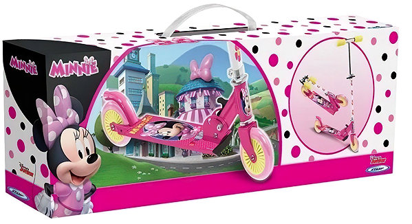 Folding scooter Stamp Kids folding scooter Minnie Mouse pink .