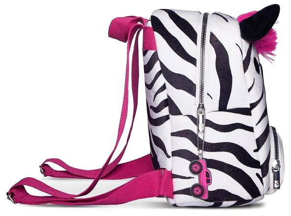 Kids Difuzed Squishmallows Backpack - Zebra Tracey .
