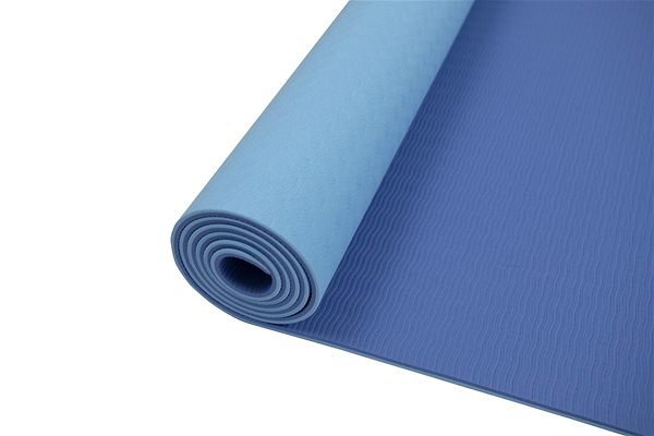 Fitness szőnyeg Sharp Shape Dual TPE Yoga Mat Blue ...
