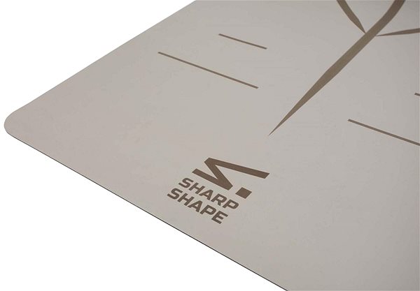 Jogamatka Sharp Shape PU Yoga mat Shanti milk tea Vlastnosti/technológia