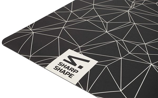 Jógamatrac Sharp Shape PU Yoga Mat Spacetime Black Jellemzők/technológia