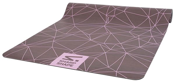 Jogamatka Sharp Shape PU Yoga mat Spacetime purple Screen