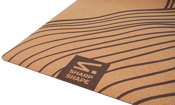 Jógamatrac Sharp Shape Cork Yoga Mat Zen Jellemzők/technológia