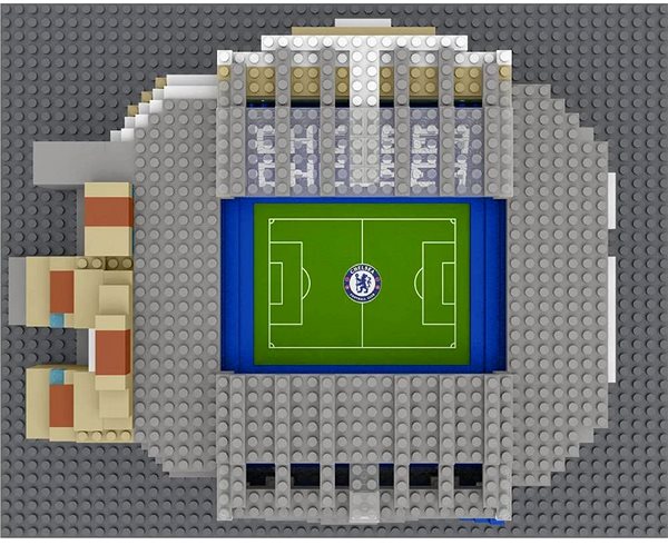 Building Set BRXLZ CHELSEA FC 3D Stadium Construction Set ...