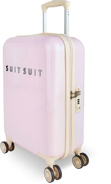 Cestovný kufor SUITSUIT TR-1221 S, Fabulous Fifties Pink Dust Bočný pohľad