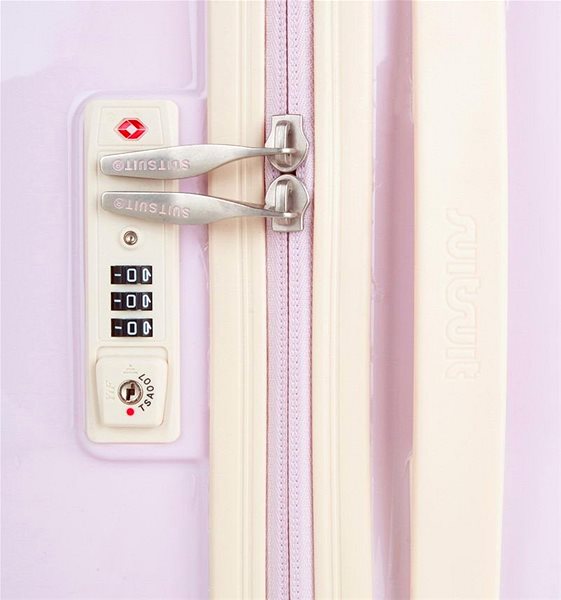 Cestovný kufor SUITSUIT TR-1221 M, Fabulous Fifties Pink Dust Vlastnosti/technológia