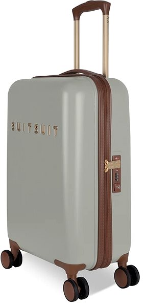 Bőrönd SUITSUIT® Fab Seventies, S Limestone Oldalnézet