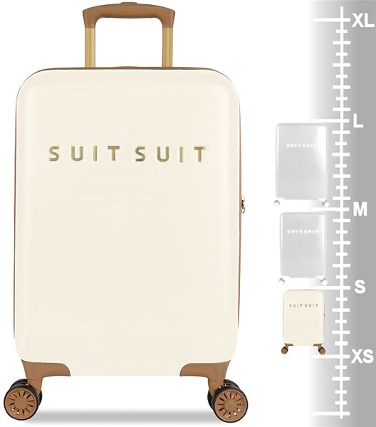 Cestovný kufor Suitsuit TR-7104/3-S – Fab Seventies Antique White ...