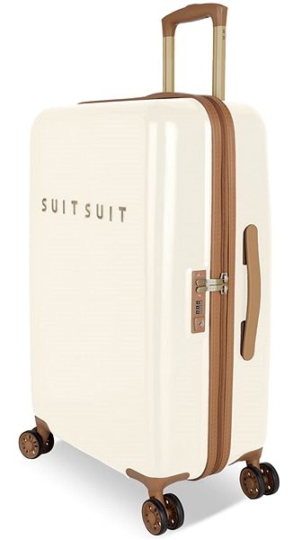 Cestovný kufor Suitsuit TR-7104/3-M – Fab Seventies Antique White ...