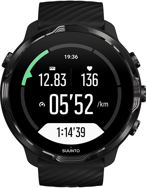 Smart Watch Suunto 7 Black Lime Screen