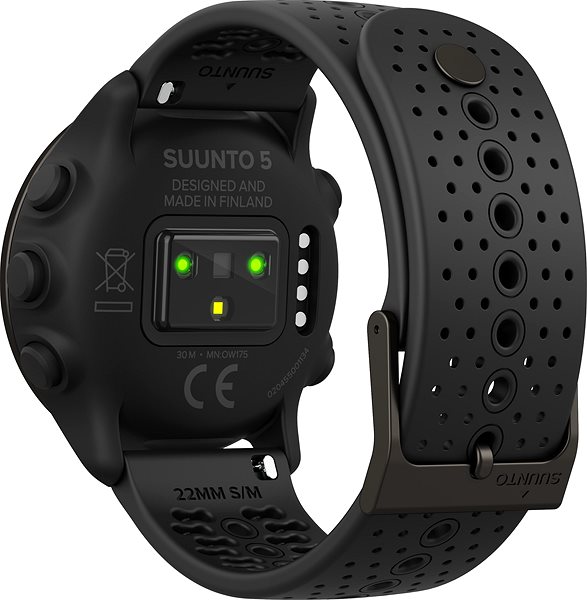 Smart hodinky Suunto 5 Peak All Black ...