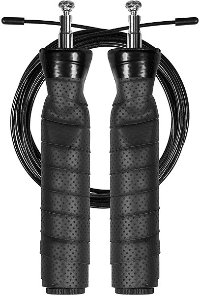 Ugrálókötél Sedco JR1006 Anti-Slip, állítható ugrálókötél, fekete ...