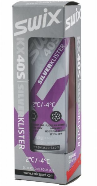 Lyžiarsky vosk Swix KX40S fialovo-strieborný ...