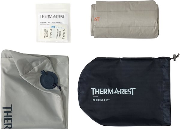 Derékalj Therm-A-Rest NeoAir XTherm Large Csomag tartalma