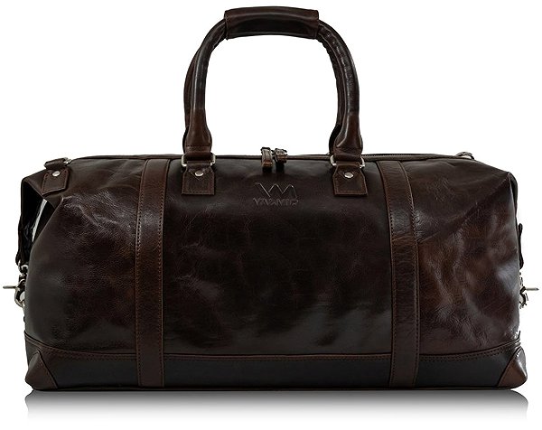 Travel bag Valmio Linvo leather .