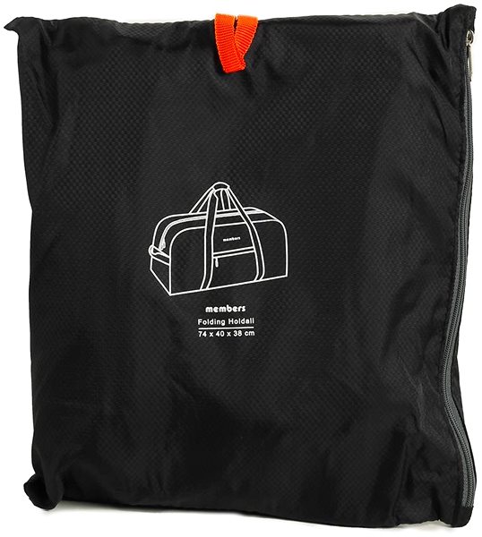 Cestovná taška Member's HA-0050 – čierna ...