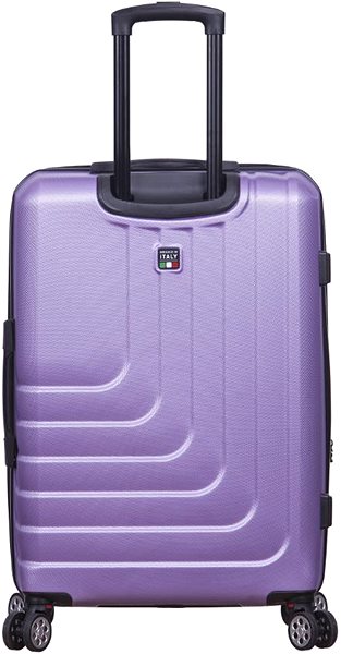Cestovný kufor TUCCI T-0128/3 L ABS - fialový ...