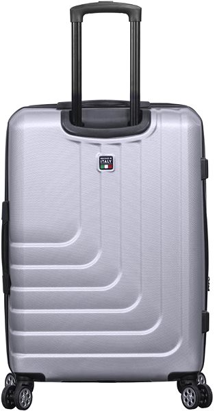 Bőrönd TUCCI T-0128/3 S ABS - ezüst ...