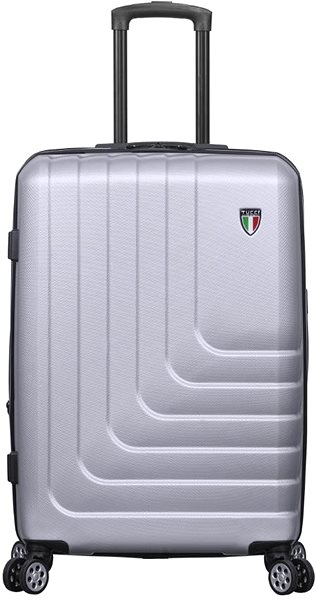 Bőrönd TUCCI T-0128/3 M ABS - ezüst ...