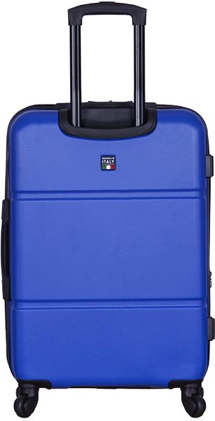 Cestovný kufor TUCCI T-0117/3 L ABS - modrý ...