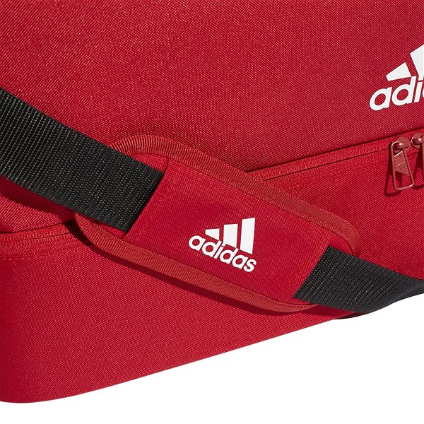 Športová taška Adidas Performance TIRO červená, veľ. M Vlastnosti/technológia