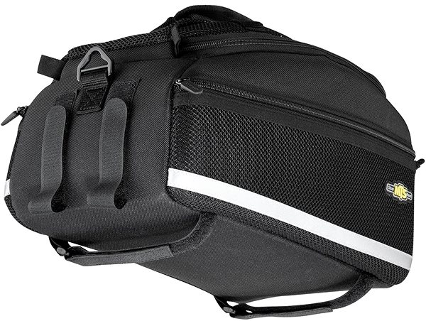 Taška na bicykel TOPEAK taška na nosič TRUNK Bag EX suchý zips Bočný pohľad