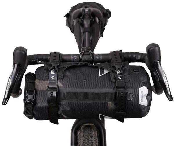 Taška na bicykel WOHO taška X-TOURING DRY BAG Diamond CyberCam čierna 7 l Lifestyle