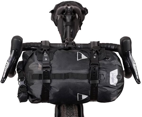 Taška na bicykel WOHO taška X-TOURING DRY BAG Diamond CyberCam čierna 15 l Lifestyle