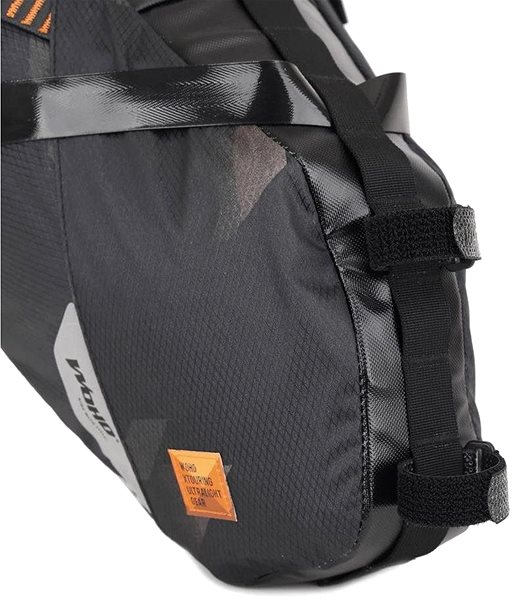 Kerékpáros táska WOHO nyeregtáska X-TOURING DRY BAG Diamond CyberCam fekete, L Jellemzők/technológia