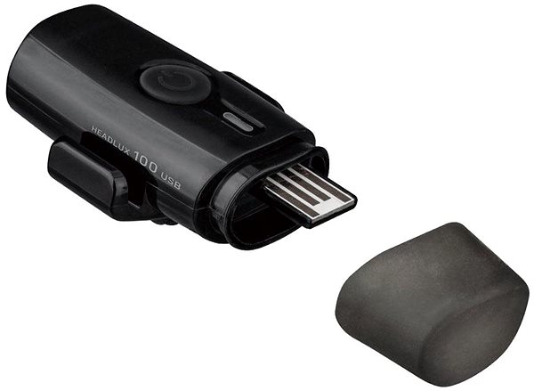 Kerékpár lámpa TOPEAK POWERLUX USB COMBO Lámpa fekete Csatlakozási lehetőségek (portok)