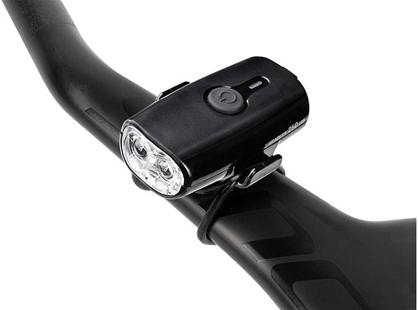 Svetlo na bicykel TOPEAK svetlo na prilbu HEADLUX USB 250 Bočný pohľad