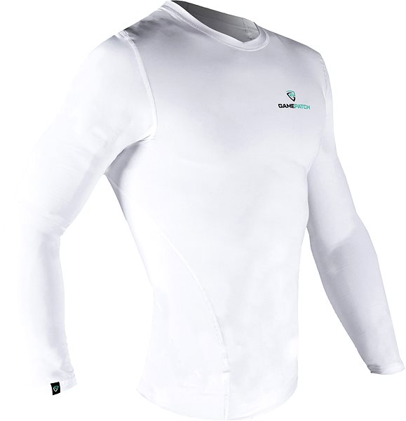 Póló Gamepatch Compression Shirt (Long - Sleeve) white, XL ...