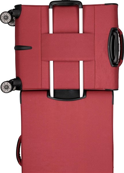 Travelite Skaii 4W suitcase set S,M,L Red .