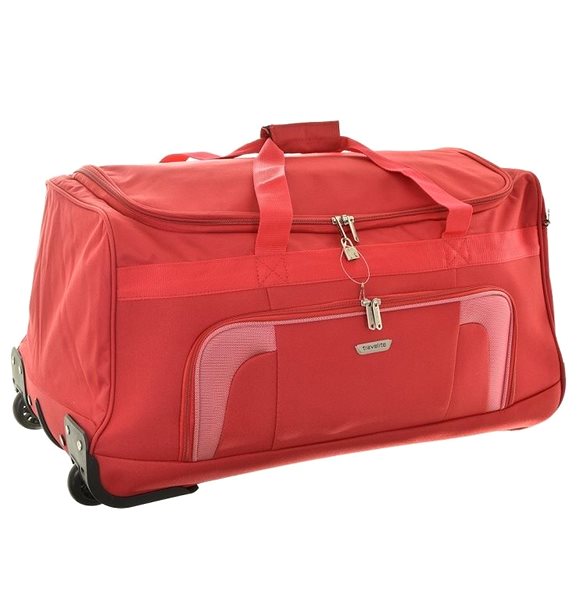 Cestovná taška Travelite Orlando Travel Bag 2w Red Bočný pohľad