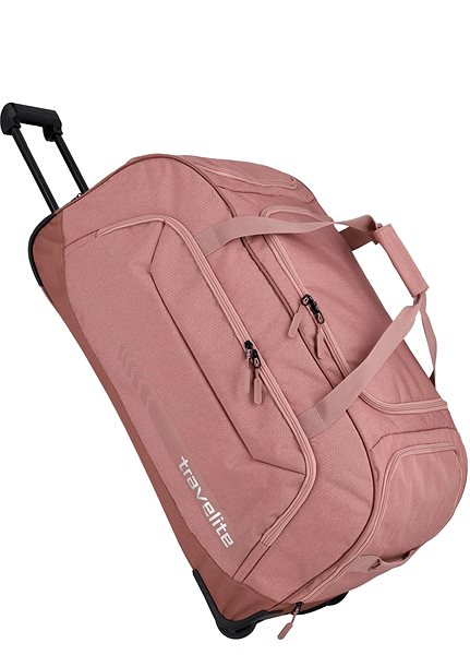 Cestovná taška Travelite Kick Off Wheeled Duffle XL Rosé Vlastnosti/technológia
